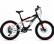 Картинка Велосипед Altair MTB FS 20 D 2022 (черный, красный)