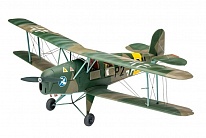 Картинка Сборная модель Revell Немецкий учебный самолет Bucker Bu131 Jungmann (1:32) (03886)