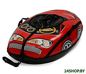 Картинка Тюбинг-ватрушка Тяни-Толкай Машинка (красный)