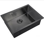 Картинка Кухонная мойка ZorG PVD 5844 (графит)