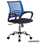 Картинка Кресло Бюрократ CH-695N/SL/BL/TW-11 (черный/синий)