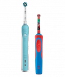 Картинка Набор электрических зубных щеток Oral-B Family Pro 500 D16.513.U + Vitality Kids D12.513K C