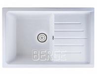 Картинка Кухонная мойка Berge 7602 (белый)