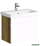 Картинка Тумба с умывальником AQWELLA Smart 60 SRT0106DB