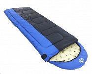 Картинка Спальный мешок BalMax-Tex Аляска Camping Plus -10 (черный/синий)