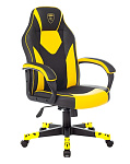 Картинка Кресло Zombie Game 17 (черный/желтый)