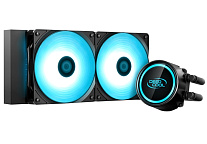 Картинка Кулер для процессора DeepCool GAMMAXX L240T Blue DP-H12RF-GL240TB