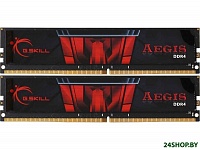 Картинка Оперативная память G.Skill Aegis 2x8GB DDR4 PC4-24000 F4-3000C16D-16GISB