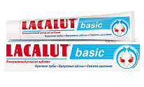 Lacalut Зубная паста Basic, 75 мл