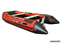 Картинка Надувная лодка Polar Bird Merlin PB-385M ПБ66 НДНД (черный/красный)