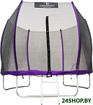 Картинка Батут Calviano Outside Master Purple 312 см - 10ft (внешняя сетка, с лестницей)