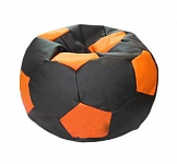 Картинка Кресло-мешок Flagman Мяч Стандарт М1.3-1620 (оранжевый/черный)