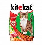 Картинка Сухой корм для кошек Kitekat Мясной пир (0,8 кг)