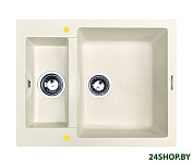 Картинка Кухонная мойка Zigmund and Shtain RECHTECK 600.2 (каменная соль)