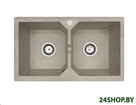 Картинка Кухонная мойка БелЭворс Bravo duo (бежевый)