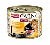 Картинка Консервированный корм для кошек Animonda Carny Adult с говядиной, курицей и сердцем утки 0.