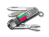 Картинка Нож перочинный Victorinox Classic LE2021 Retro TV (0.6223.L2104)