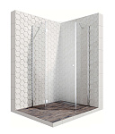 Картинка Душевой уголок Ambassador Diamond 12011111L 90х90
