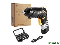 Картинка Электроотвертка Deko DKS4FU-Li SET 36 063-4152 (с 1-им АКБ, кейс, набор оснастки)