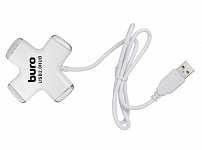 Картинка USB-хаб Buro BU-HUB4-0.5-U2.0-СROSS