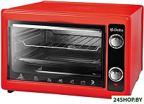 Картинка Мини-печь Delta D-0122 (красный)