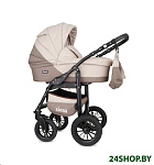 Картинка Детская универсальная коляска Rant Siena 3 в 1 (02, коричневый/бежевый)