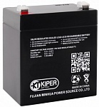 Картинка Аккумулятор для ИБП Kiper HR-1221W F2 (12В/5.5 А·ч)