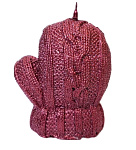 Картинка Свеча варежка ВОЛШЕБНАЯ СТРАНА 8337 (розовая)