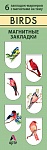 Магнитные закладки. Birds (6 закладок полукругл.) (Арте)