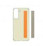 Картинка Чехол SAMSUNG Slim Strap Cover для S21 FE Olive (EF-XG990CMEGRU)