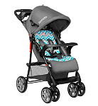 Картинка Детская прогулочная коляска Lionelo Emma Plus (серый/голубой)