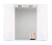 Картинка Шкаф с зеркалом для ванной BelBagno Marino-SPC-1000/750-2A-BL-P