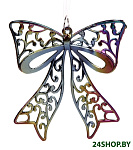 Картинка Подвеска Серпантин Бантик ажурный 9 см (хамелеон) 916-927