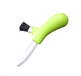 Картинка Нож туристический MORAKNIV Karl-Johan для грибов / 10935 (лайм)