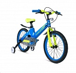 Картинка Детский велосипед Forward Cosmo 16 2.0 2021 (синий/желтый)