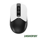 Картинка Мышь A4Tech Fstyler FG12S Panda оптическая (белый/черный)