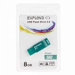 Картинка USB флэш-накопитель EXPLOYD 8GB-560-зеленый