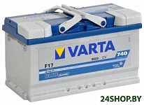Картинка Автомобильный аккумулятор VARTA Blue Dynamic F17 580406074 (80 А/ч)