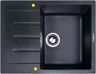 Картинка Кухонная мойка Zigmund and Shtain RECHTECK 645 (темная скала)