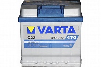 Картинка Автомобильный аккумулятор Varta Blue Dynamic 552400 52 А/ч