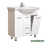 Картинка Тумба под умывальник Onika Моника 75.17 (белый) [107502]