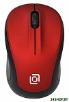 Картинка Компьютерная мышь Oklick 665MW (черный/красный)
