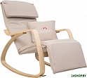 Кресло-качалка Calviano Comfort 1 (светло-бежевый)