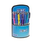 Ручка шарик. LINC GLISS в дисплее 0,7 мм синяя 30 шт./уп.