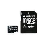 Картинка Карта памяти Verbatim Premium 44085 128GB + адаптер
