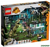 Картинка Конструктор Lego Jurassic World Атака гиганотозавра и теризинозавра 76949