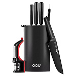 Картинка Набор ножей OOU Black Shark UC4242 из 8 предметов