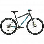 Картинка Велосипед FORWARD Sporting 27.5 X (17, темно-серый/зеленый)