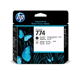 Картинка Картридж струйный HP 774 P2W00A (черный/светло-серый)