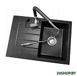 Картинка Кухонная мойка БелЭворс Styl (черный)